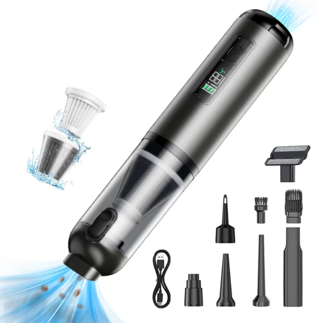 16000paThird Gear Brushless Motor Mini Aspiradora Aspiradora De Mano Electric Compressed air duster