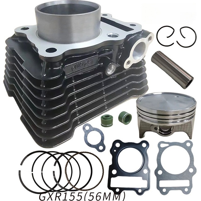 Accesorios Para Motos Motorcycle Engine Cylinder and Piston Suitable for Suzuki GXR155, Gixxer 155,  GSX150 Cylinder Kits