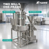 Machine à broyer les fèves de cacao et les arachides pour l'industrie agroalimentaire, machine à broyer les fèves de cacao pour la production de pâte