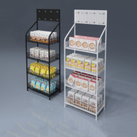 Grille en fer pour produits cosmétiques, ensemble de 10 bacs, support de magasin en métal, feuille de pain, cadre en fil métallique, présentoir en métal