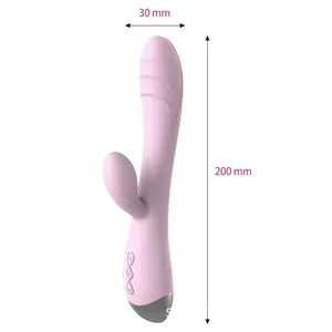 USB wiederauf ladbarer kabelloser AV-Vibrator für Zauberstab Frauen Klitoris Stimulator Dildos Kaninchen Vibrator Sexspielzeug für Erwachsene - Product Image 6