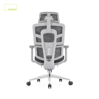 Chaise de bureau ergonomique moderne de luxe pour manager, chaise de direction pivotante réglable en maille pour le travail