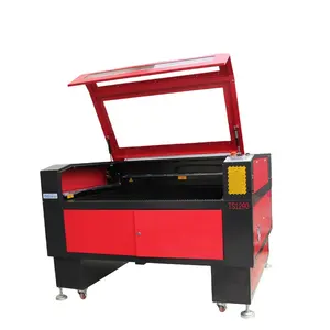 80W CO2 Laser Cutting Engraving Machine TS1290 with EFR F2 Tube for paper acrylic leather plastic stone glass