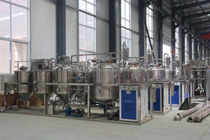 Ensemble complet de 500 L <span class=keywords><strong>Mini</strong></span> raffinerie d'huile végétale pour la cuisson Machine de traitement de l'huile de palme Équipement de raffinage d'huile RBD en acier inoxydable - Product Image 3