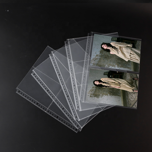 Protettori per fogli di peso massimo B5 10 fogli con caricamento superiore a 26 fori rinforzati per protezioni per pagine prive di acido per documenti <span class=keywords><strong>e</strong></span> foto - Product Image 2