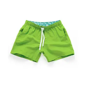 hot selling 21 colors solid color beach shorts waterproof men board shorts on stock