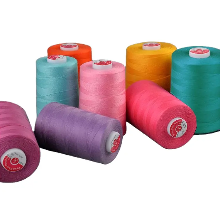 Jeans Sewing Thread Poly Poly Core Spun Thread 100% spun polyester sewing thread