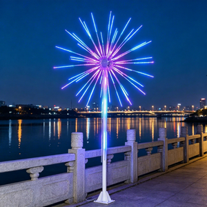 Luz de Árbol de Navidad RGB Programable con Efectos de Color Explosivos para Exhibiciones Dinámicas Navideñas - Product Image 1