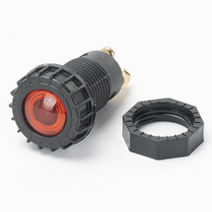 ไฟแสดงสถานะ LED สำหรับรถยนต์ 12V 24V กันฝุ่น สีฟ้า สีเขียว สีส้ม สำหรับใช้ในยานยนต์ - Product Image 3