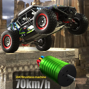 Voiture télécommandée SCY <span class=keywords><strong>RC</strong></span> 16106pro haute vitesse 1:16 4x4 70KM/H RTR Desert Radio Control <span class=keywords><strong>RC</strong></span> Rock Racer Brushless ATV UTV pour enfants - Product Image 5