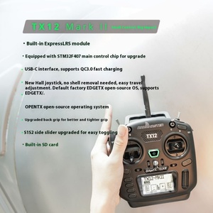 Radiomaster TX12 MARK II Open Source RC Cars ELRS Télécommande 4 Canaux pour Voitures de Drift avec Caméra FHD 1080p Portée 100m CC2500 - Product Image 1