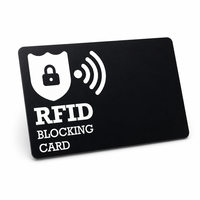 Best-Selling PVC Anti-Theft NFC RFID Blocking Payment Card Custom Graphics Available Prevents Unauthorized Skimming Bank Card ID