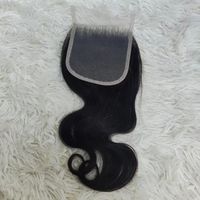 Topper de Cabello Humano Transparente Ultra HD con Encaje, Cierre Frontal de Encaje Fino, 13x4 13x6 4x4 5x5 6x6, Varios Tamaños, Venta al por Mayor