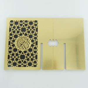 Soporte de Libros Plegable de Madera Hecho a Mano, Portátil para Viajes, para Corán, Biblia, Gita, Uso Doméstico, Regalo de Oración, Espiritual - Product Image 6