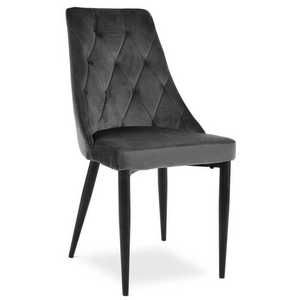 <span class=keywords><strong>Chaise</strong></span> de salle à manger vintage européenne en tissu <span class=keywords><strong>gris</strong></span>, dossier haut, style <span class=keywords><strong>scandinave</strong></span> nordique, beige moderne, avec assise en tissu – Vente en gros - Product Image 3