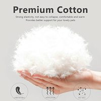 Petit moyen grand animaux de compagnie écologique fausse fourrure chat lit hiver chaud couleur unie chenil tapis en peluche doux fournitures pour animaux de compagnie pour chiens chats