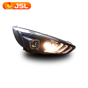 Phares pour <span class=keywords><strong>Ford</strong></span> <span class=keywords><strong>Focus</strong></span> 2015 2016 <span class=keywords><strong>2017</strong></span>, phares <span class=keywords><strong>Focus</strong></span> DRL, clignotants, feux de route, lentille de projecteur Genius - Product Image 4