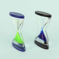 Sablier en verre acrylique au design sud-ouest personnalisé, sablier à mouvement liquide, jouet sensoriel, cadeaux pour enfants, anniversaire