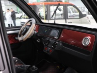 Camionnette électrique 3000W à 2 rangées de sièges, mini-camion de transport, véhicule utilitaire léger à batterie lithium nouvelle énergie, conduite à basse vitesse