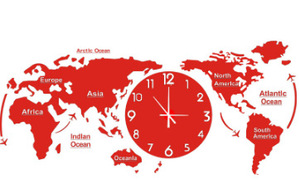 <span class=keywords><strong>Orologio</strong></span> <span class=keywords><strong>da</strong></span> <span class=keywords><strong>Parete</strong></span> Silenzioso con Mappa del <span class=keywords><strong>Mondo</strong></span> per Decorazione Domestica, Bestseller - Product Image 6