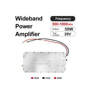 โมดูลเครื่องขยายสัญญาณ RF แบบ Wideband ความน่าเชื่อถือสูง 28V DC 500-1000MHz 50W 28V DC สำหรับการขยายสัญญาณ RF - Product Image 1