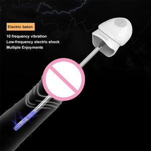 Elektrik çarpması ile üretral dilatörler erkekler için paslanmaz çelik titreşimli anal tıkaç - Product Image 2