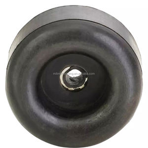 Patins en caoutchouc ronds noirs antidérapants et amortissants <span class=keywords><strong>pour</strong></span> équipement audio et vidéo, hauteur 26 mm, protège-pieds en caoutchouc - Product Image 4