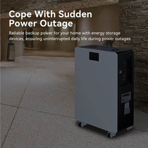 Batterie solaire murale tout-en-un LiFePO4 51,2 V 300 Ah 15,36 kWh IP55 CAN RS232 RS485 11000 cycles - Product Image 3