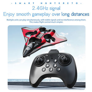 AiJH 360 °   Avión de Control Remoto, Avión de <span class=keywords><strong>Juguete</strong></span> de Espuma Resistente, Control Remoto, Cargador con Luces LED - Product Image 3