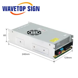 WaveTopSign Switching Power Supply HF500W-QV-A Output 24V15A 15V5A 5V5A Triple Output For Laser Marking Machine