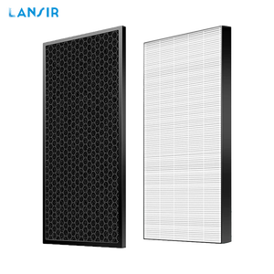 แผ่นกรอง FZD40HFE lansir HEPA ตัวกรองกำจัดกลิ่น FZD40DFE สำหรับเครื่องฟอกอากาศที่คมชัด <span class=keywords><strong>KC</strong></span>-D50TA-W <span class=keywords><strong>KC</strong></span>-G40TA-W <span class=keywords><strong>KC</strong></span>-<span class=keywords><strong>D40TA</strong></span>-W <span class=keywords><strong>KC</strong></span>-G50TA-W - Product Image 1