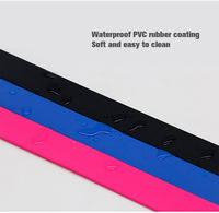 Collar Táctico para Perro Resistente al Agua, Recubierto de PVC, con Cintas, Diseño Sólido, Ajustable, Cómodo y Fácil de Limpiar