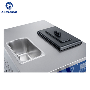 Chất lượng cao 3 hương vị thương mại điện mềm máy làm kem thép không gỉ Chức năng tự động hiệu quả năng lượng - Product Image 3