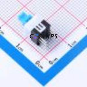 7-7 ZS Push Button Switch Through hole Component THT Switch Double Pole Double Throw Self-Locking Rectangle Plunger Through Hole - Product Image 2