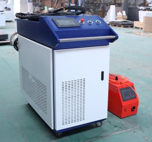 เครื่องเชื่อมเลเซอร์ไฟเบอร์แบบมือถือ รุ่น 4 in 1 กำลังไฟ 1500 วัตต์ ราคาดีที่สุด / เครื่องเชื่อมเลเซอร์ 3 in 1 / เครื่องเชื่อมเลเซอร์แบบพกพา - Product Image 1