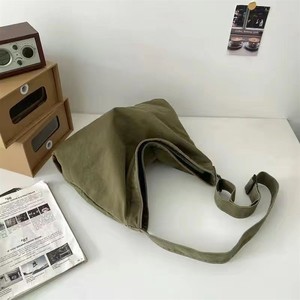 Bolsa de Lona Cruzada de Gran Capacidad para Mujer, Moderna y Práctica, Ecológica para Compras Diarias - Product Image 5