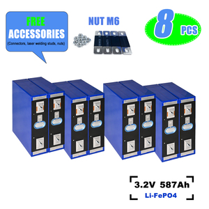 แบตเตอรี่ CATL 587ah ของ EU 3.2V แบบแท่งปริซึมสำหรับ DIY ระบบกักเก็บพลังงานแสงอาทิตย์แบบกริด 16S 51.2V - Product Image 1