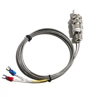 Termokopel Tipe K/E WREM-301/WREM-201 M16*1 5/M20*1 5 Probe Pengukur Suhu Sekrup Dapat Disesuaikan 1 Buah