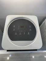 Aire Acondicionado Portátil, Ventilador de Calefacción y Refrigeración, Deshumidificador, Purificador Automático, Pantalla Táctil LED Grande para el Hogar, Dormitorio u Oficina