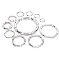 Anneau marin moderne en acier inoxydable 304 pour câble de rigging, accessoires de quincaillerie pour chiens, chevaux, animaux de compagnie, navires, yachts et bateaux