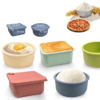 Boîte à lunch en silicone de qualité supérieure pour enfants et adolescents, étanche, hermétique, pliable, écologique, 550 ml/700 ml, compatible micro-ondes et lave-vaisselle