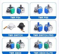 Joystick électromagnétique 2026P TMR pour manette PS5/PS4/XBOX/SWITCH PRO, remplacement de la manette de jeu, accessoires analogiques 3D
