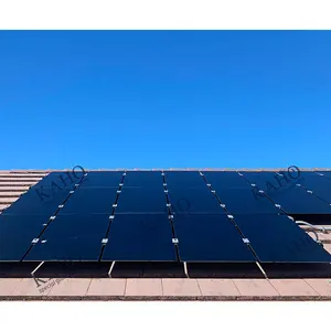 Groothandel Solar Glas Panel Beste Prijs 105W 80W Hoge Efficiëntie Fotovoltaïsche Transparant Gehard Glas Zonnepaneel