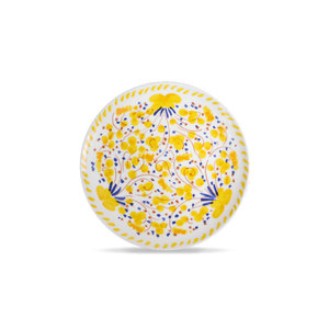 European Yellow Pastoral Plant Bone China Durable Eco-Friendly Plate <b>Set</b> Custom Wedding Banquet Decorative <b>Dinnerware</b> - Product Image 5