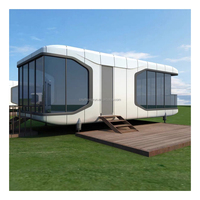 Prix de gros Maison mobile de luxe Etong Maison/hôtel/maison Capsule spatiale en aluminium Hôtel
