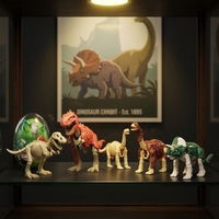 Kit d'assemblage DIY d'œuf de dinosaure, jouet squelette fossile de dinosaure avec peau amovible