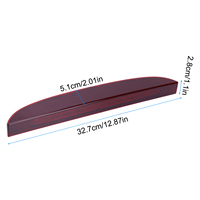 Feu Stop Central Supérieur LED pour Voiture, Boîtier Rouge, 3ème Feu Stop Monté en Hauteur 7700410753 pour Renault Clio 1998-2006