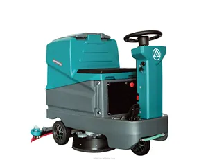 ARTRED AR-X7 zemin sürüş Scrubber makinesi temizleme ekipmanları zemin scrubber ve elektrikli süpürge 2 in 1