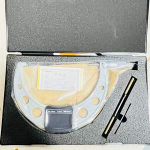 Mitutoyo 103-138 M110-50 gamma 25-50mm graduazione 0.01mm fuori micrometri - Product Image 6