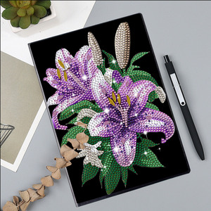 Kits de peinture diamant 5D personnalisés pour adultes, <span class=keywords><strong>portrait</strong></span> de <span class=keywords><strong>couple</strong></span> ou livre de fleurs fait à la main, décoration pour enfants - Product Image 5